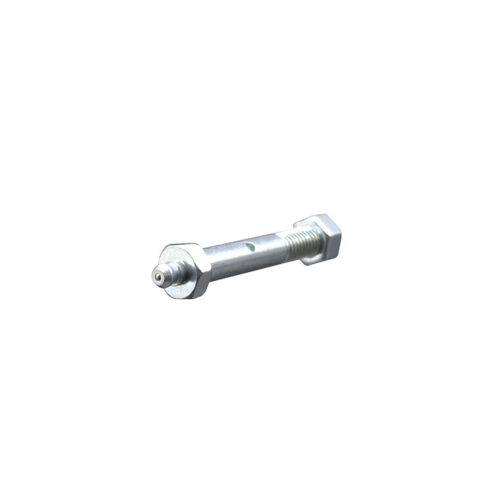 Zinc Plated Axle Kit with Grease Zerk Fitting for Industrial Caster Wheels - 3/8 Inch Diameter x 2-1/2 Inch Length - Service Caster Brand — photo 1