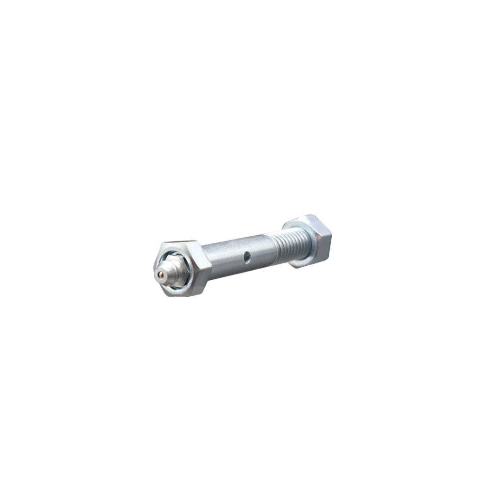 Zinc Plated Axle Kit with Grease Zerk Fitting for Industrial Caster Wheels - 3/8 Inch Diameter x 2-1/4 Inch Length - Service Caster Brand — photo 1