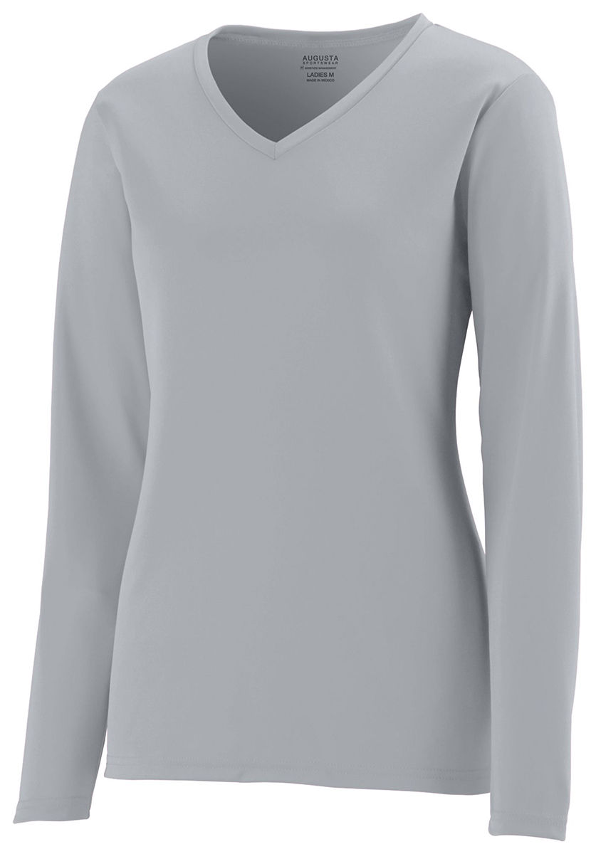 moisture wicking v neck t shirts women's