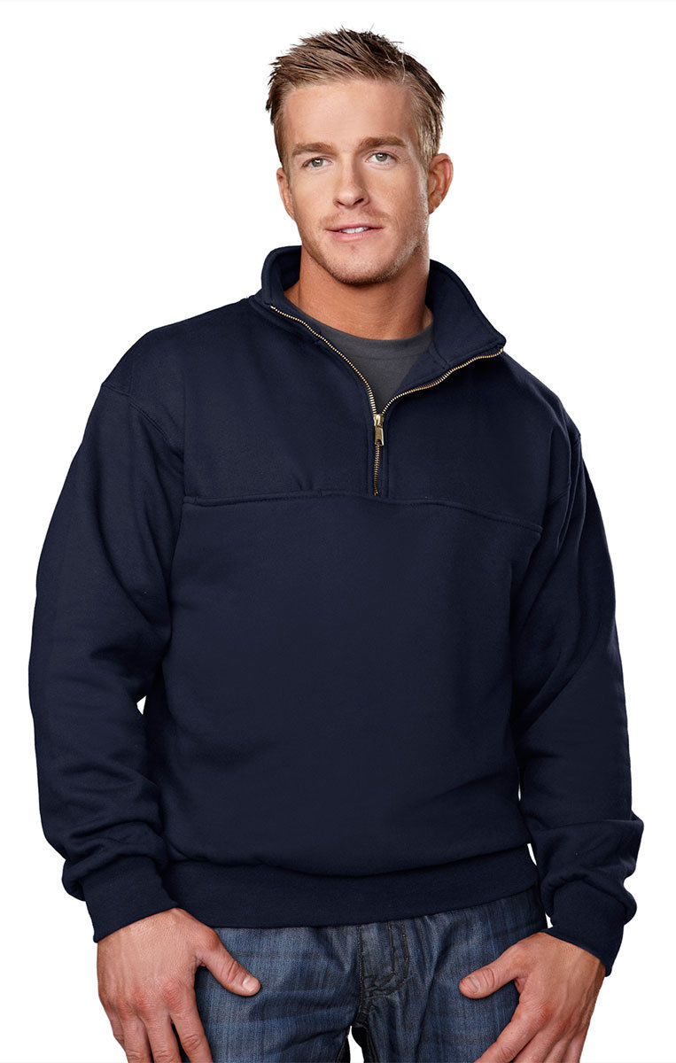 Tri-Mountain Men's Big And Tall Quarter Zip Pullover Casual SweatShirt. 644-Tall | eBay
