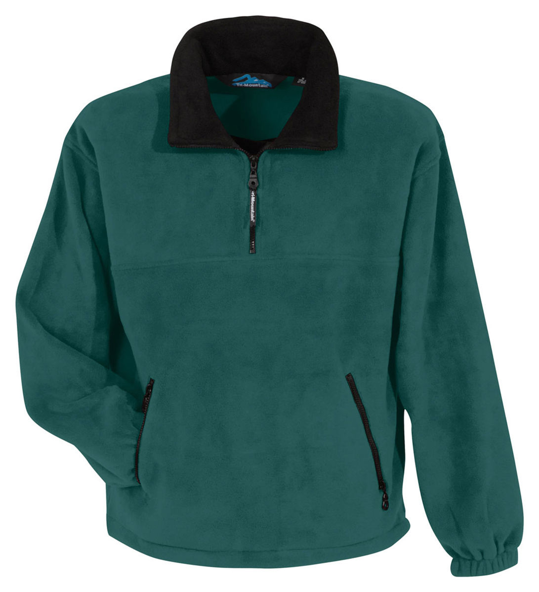 Tri-Mountain Men's Big And Tall Quarter Zip Panda Fleece Pullover. 7550-Tall | eBay