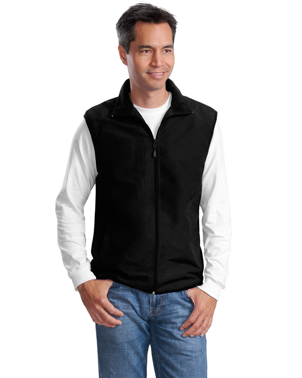 Port Authority Men's Heavyweight Fleece Lining Winter Casual Shell Vest