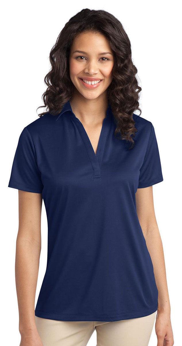 Port Authority L540 Womens DriFit Silk Touch Polo XS4XL Golf Shirt eBay
