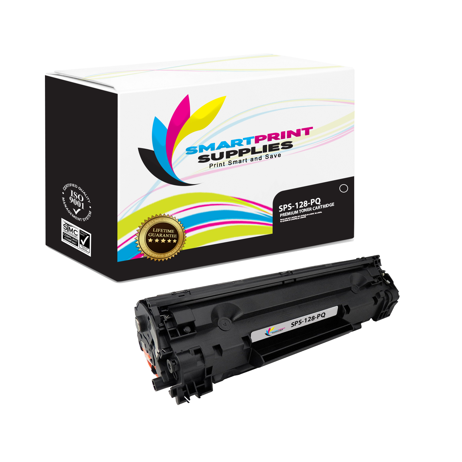USA Advantage Compatible Toner Cartridge Replacement for Canon 128 Black,1 Pack 3500B001AA for Use with ImageClass MF4580dn