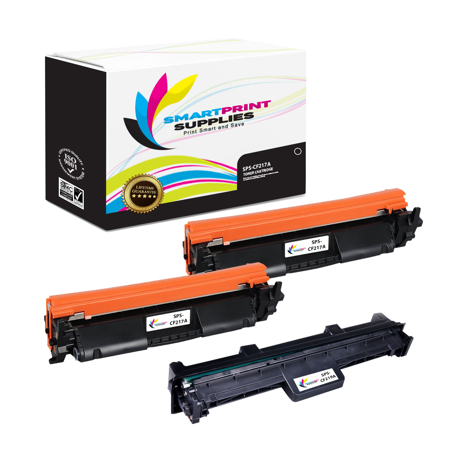 3Pk SPS CF217A with CHIP & CF219A Compatible for HP M102 Toner and Drum Combo | eBay