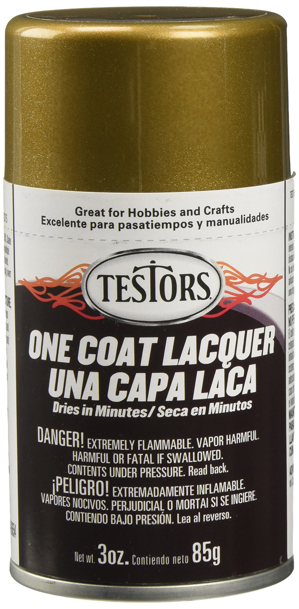 Testors 1847MT 3 oz. Lacquer Spray Gloss Paint, Bronze eBay