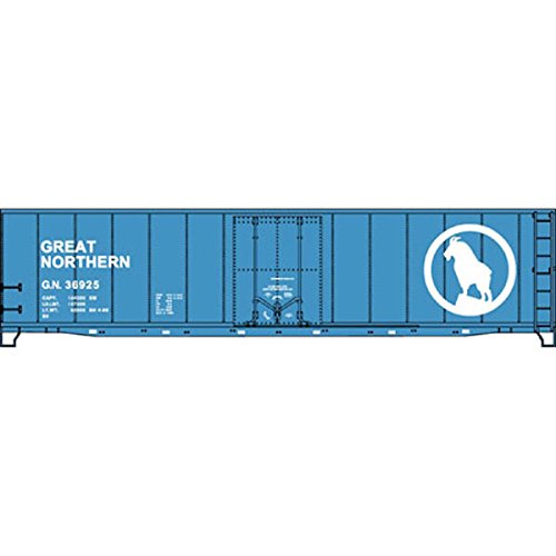 Accurail-5135-HO-Scale-KIT-50-FT-Plug-Door-Riveted-Side-Boxcar-Great-Northern