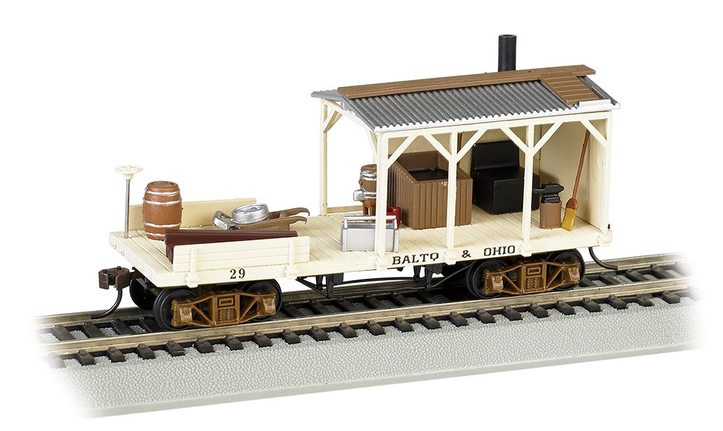 Bachmann 16401 HO Scale Old Time Maintenance of Way Blacksmith B&O