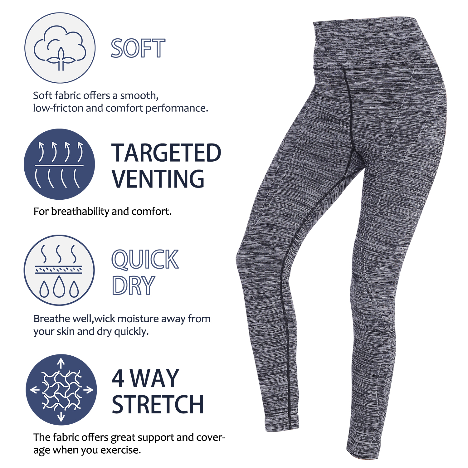 Women's Push Up Yoga Leggings Pants High Waist Sports Ruched Workout Fitness - Picture 11 of 22