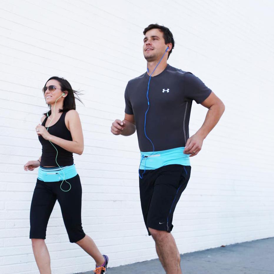 Waterproof Sport Runner Waist Bum Bag Running Jogging Belt Pouch Zip Fanny Pack - Picture 16 of 57