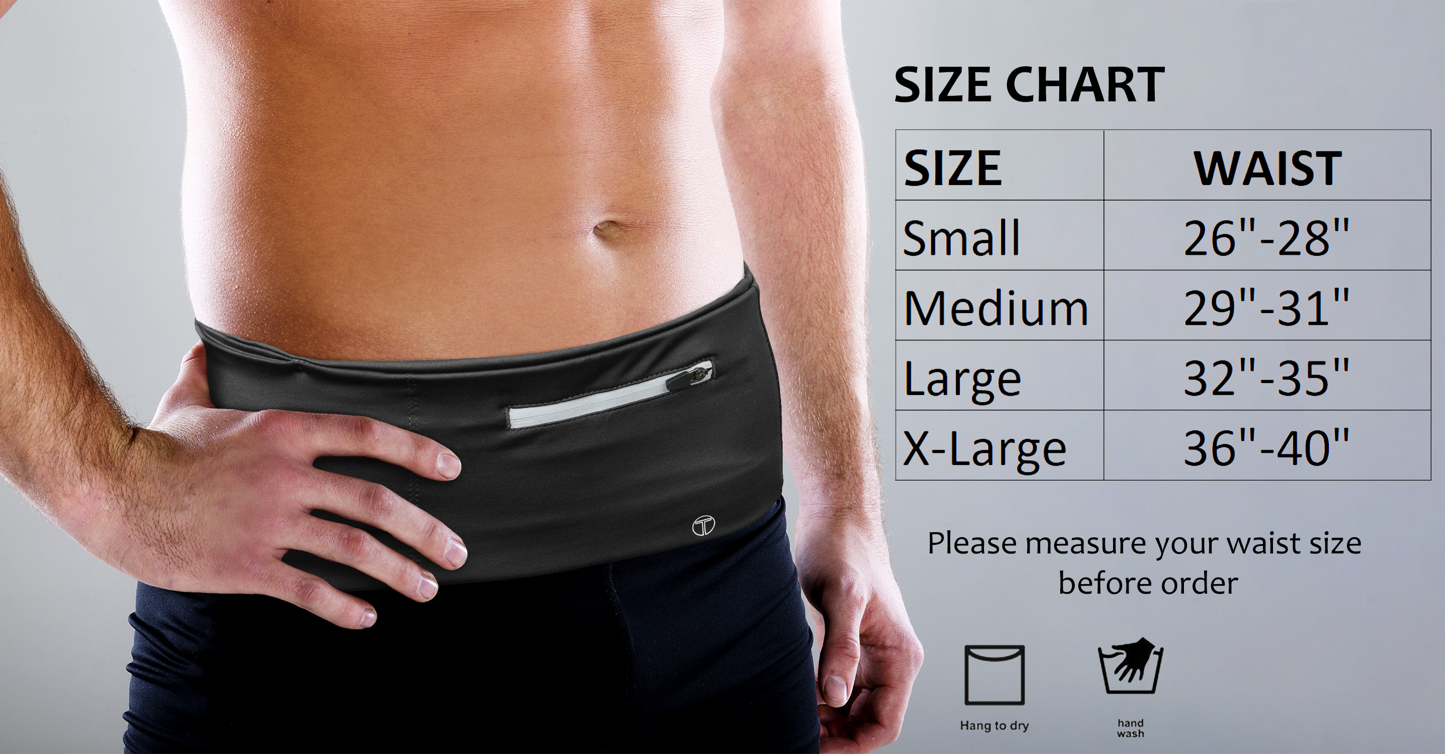 Waterproof Sport Runner Waist Bum Bag Running Jogging Belt Pouch Zip Fanny Pack - Picture 42 of 57
