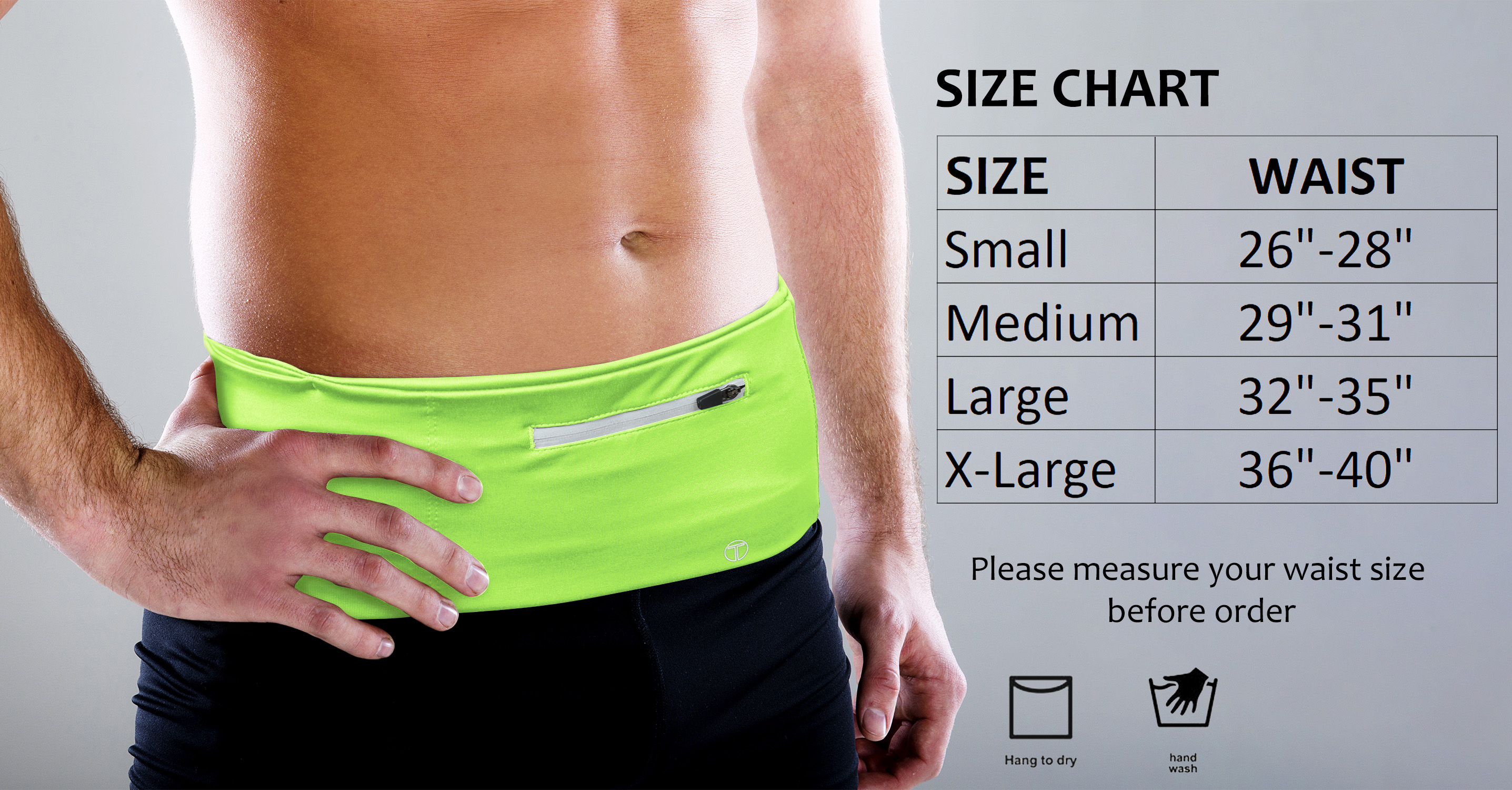 Waterproof Sport Runner Waist Bum Bag Running Jogging Belt Pouch Zip Fanny Pack - Picture 56 of 57