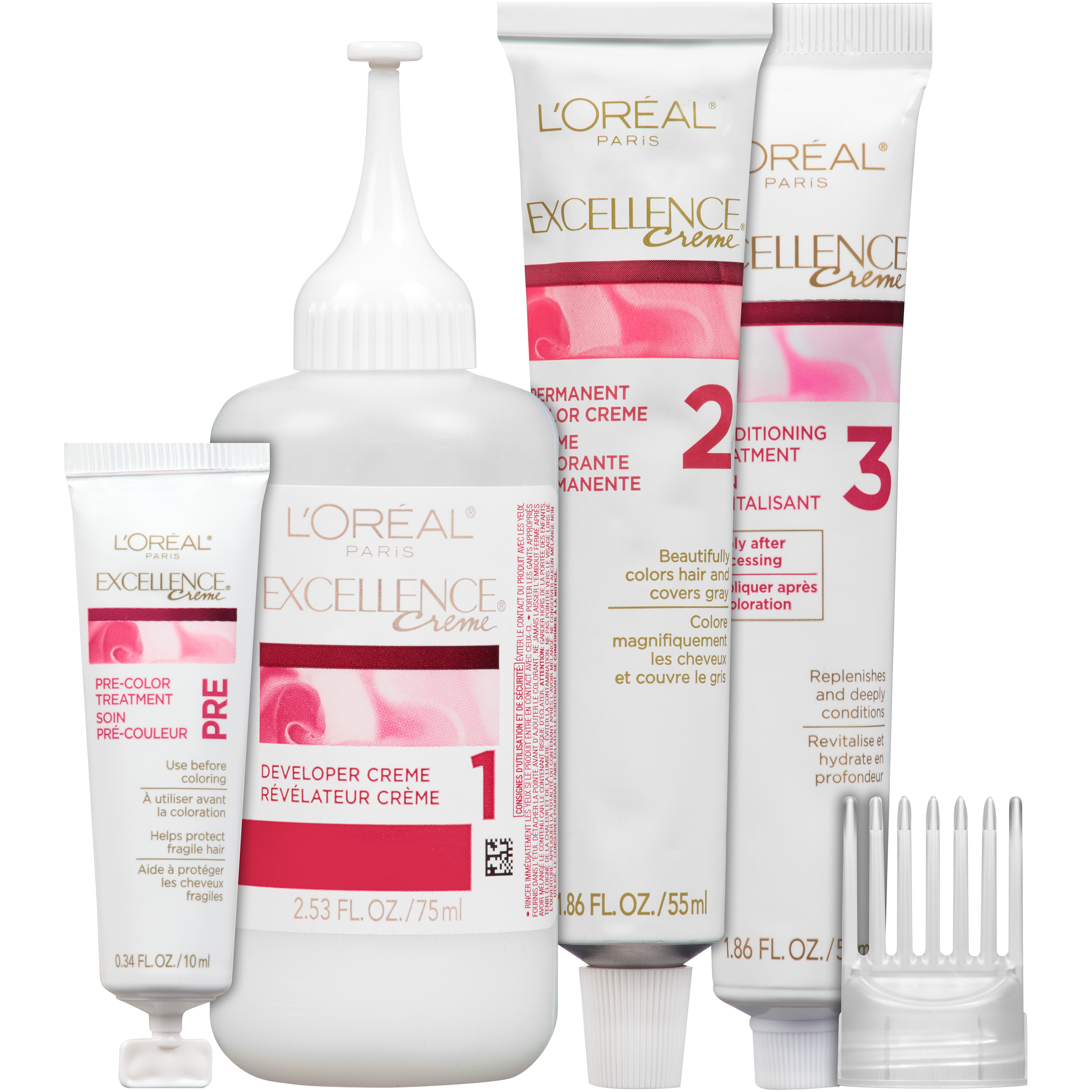 LOreal Paris Excellence  Creme Permanent Hair Color eBay