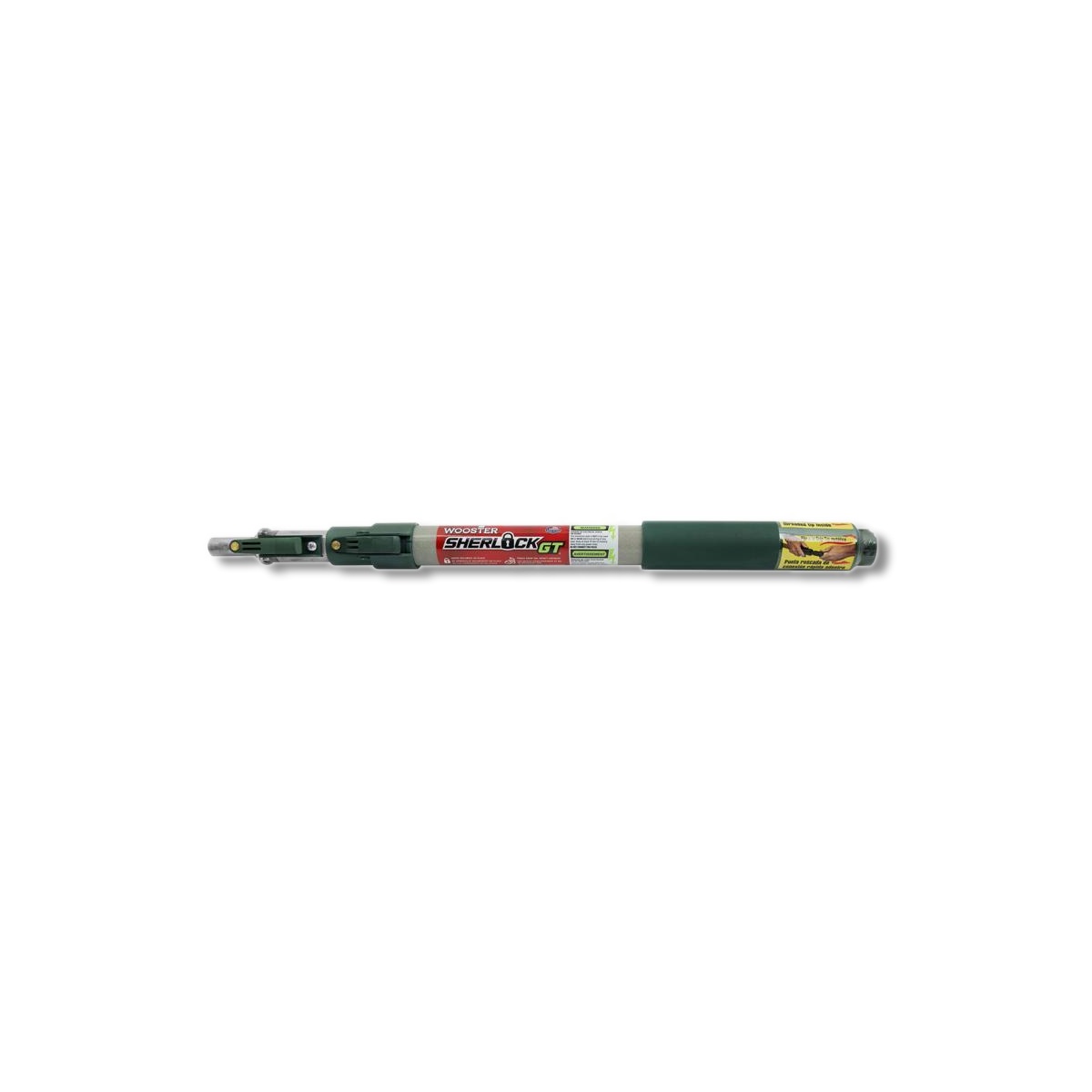 Wooster Sherlock GT 1.875 in Aluminum/Fiberglass Extension Pole Black/S R097