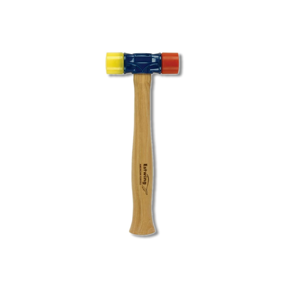 Estwing 12 oz Double-Face Soft Hammer Hickory Handle DFH12