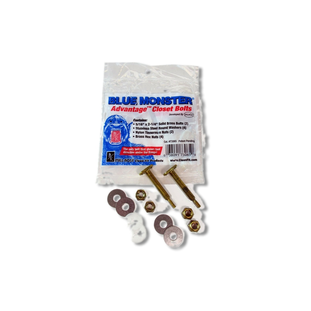 Blue Monster Advantage Closet Bolts 73065