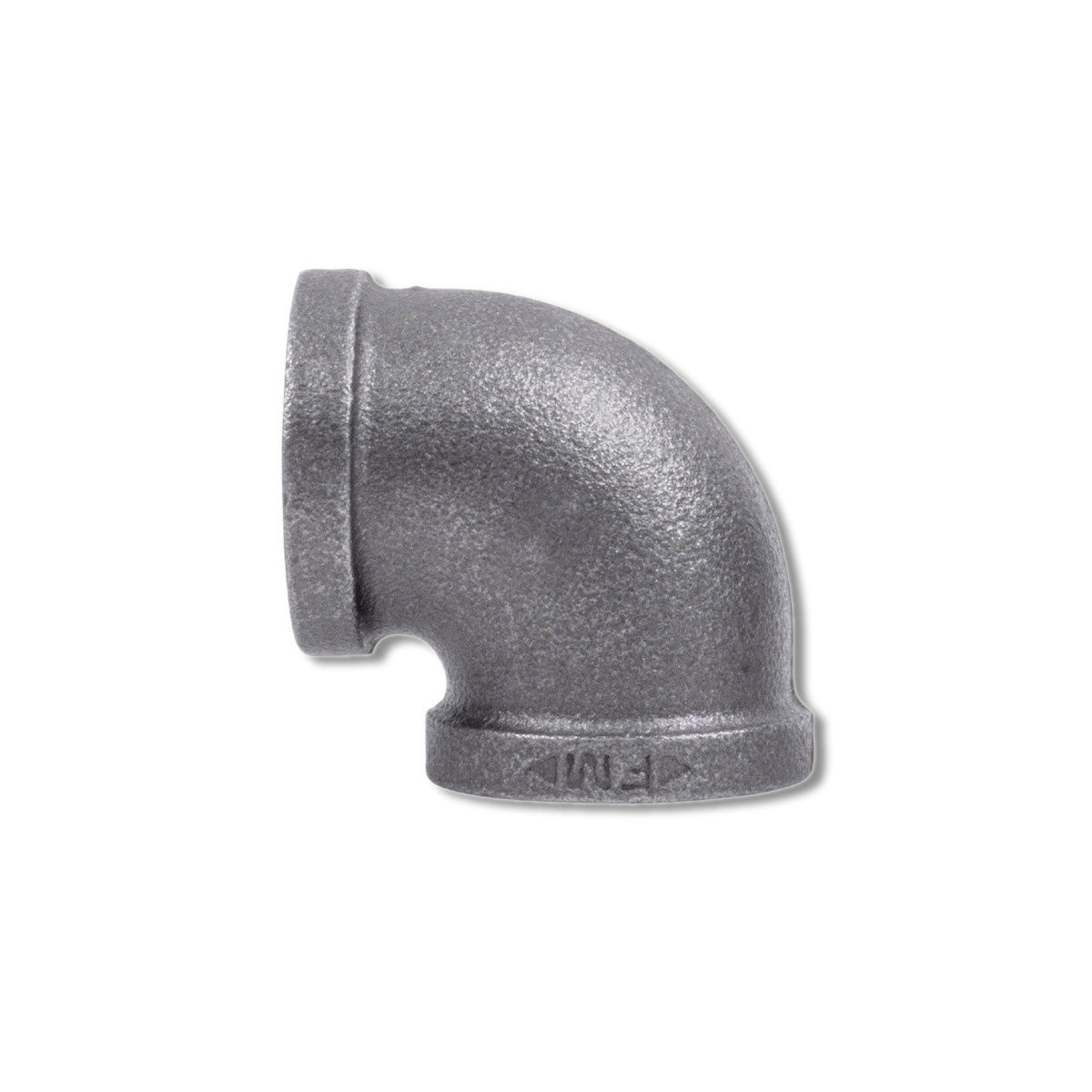 STZ Industries 2-1/2 in FIP Black Malleable Iron 90 Degree Elbow 350E90-212