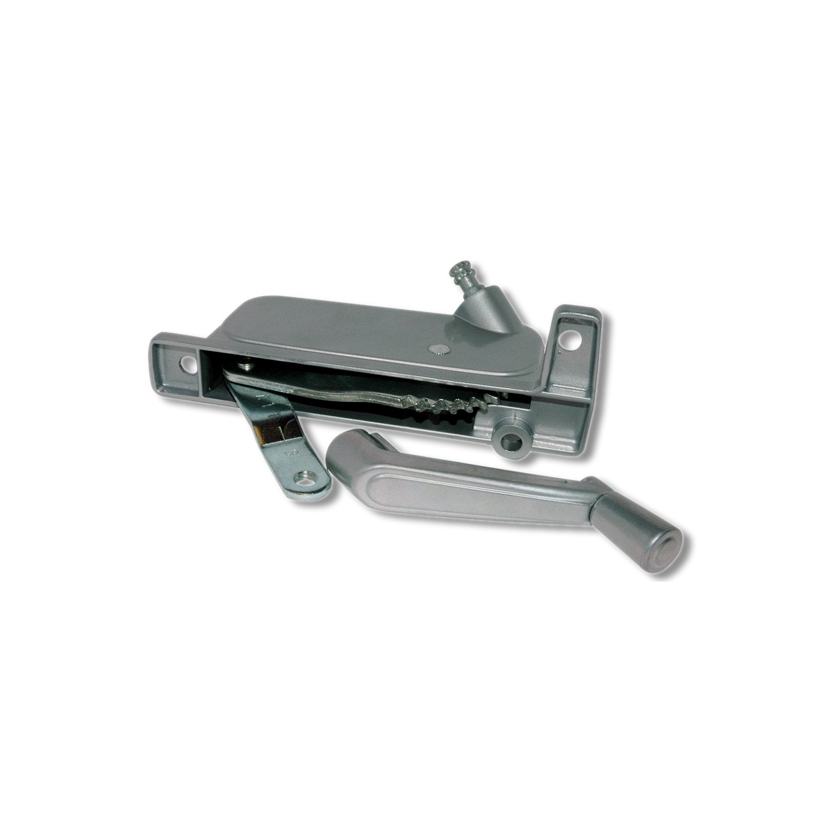 Window Operators Liste Barton Kramer Silver Aluminum Right Awning Window Operator V.E ...