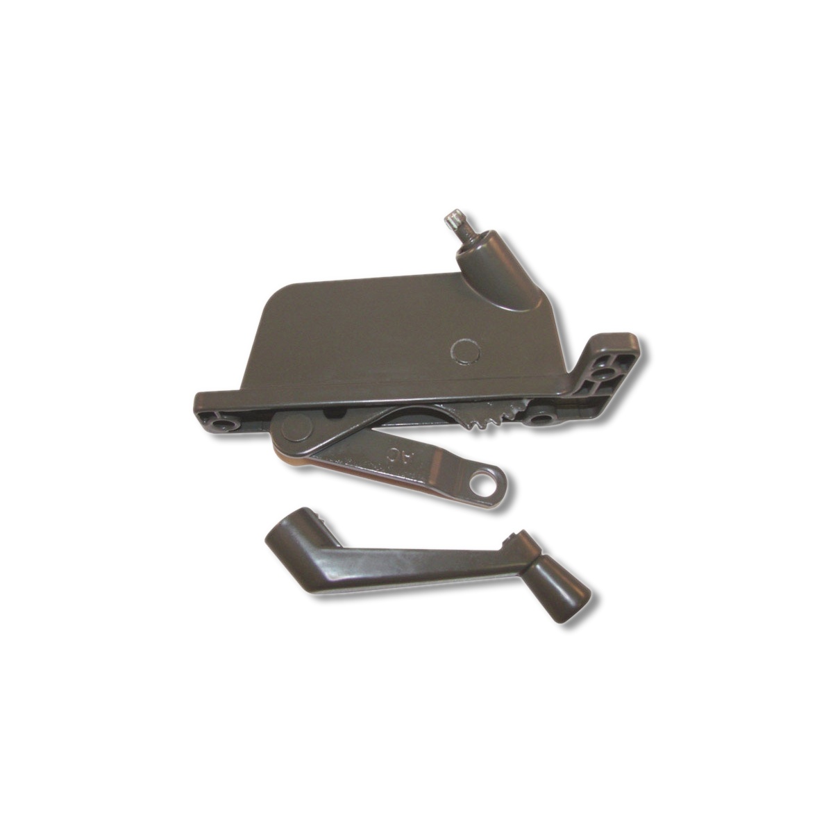 Barton Kramer Bronze Cast Metal Right Awning Window Operator V.E. Anderson 292BC