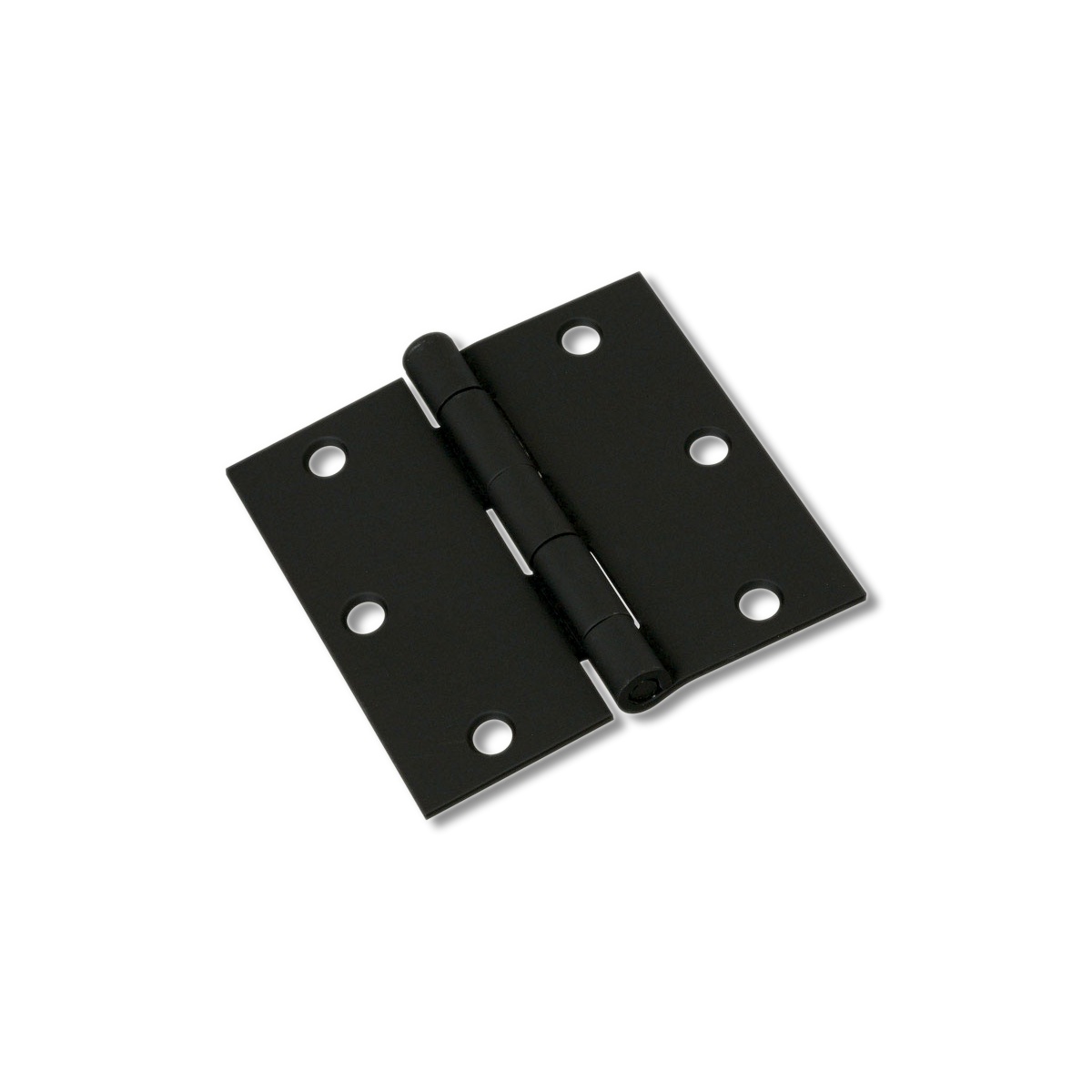 National Hardware 3-1/2 in Black Door Hinge N241-190 main product image