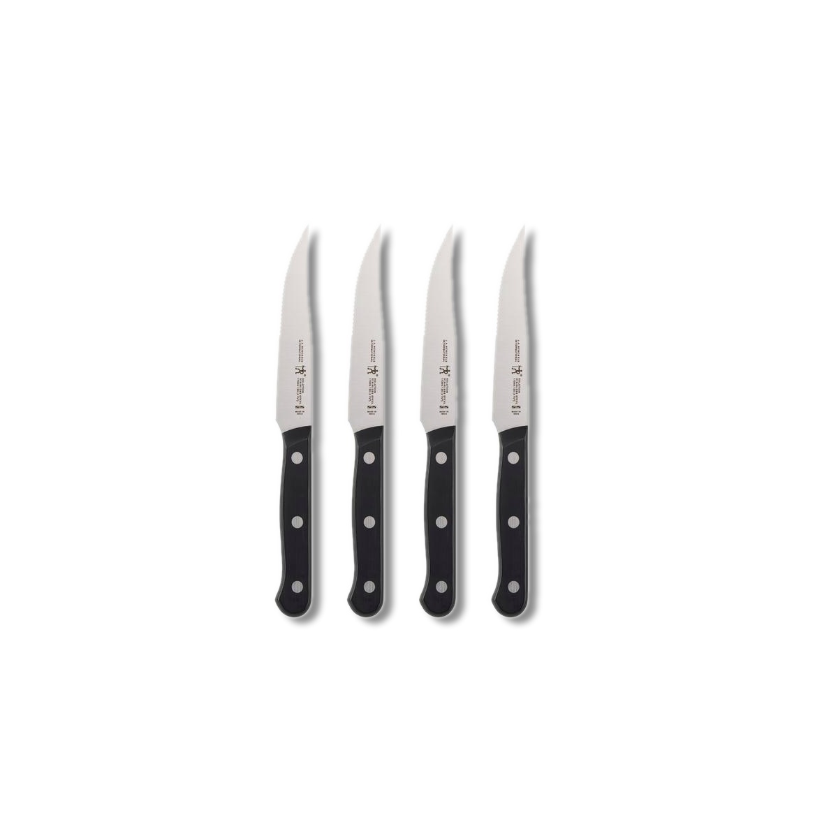 Zwilling J.A Henckels 4.5 in Stainless Steel Steak Knife Set 4 pc 17551-000