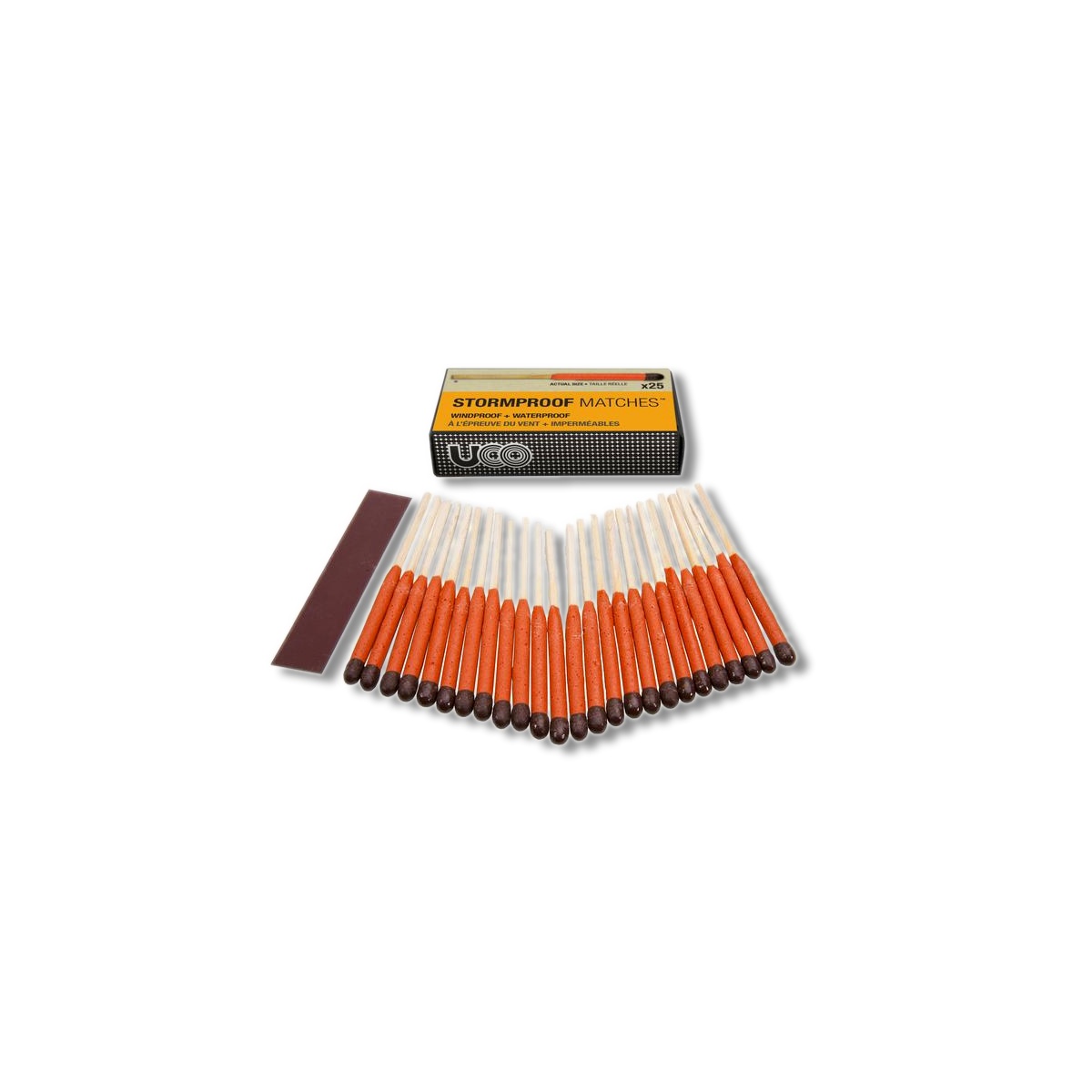 UCO Stormproof Matches 2.75 in L 25 pk MT-SM1-UCO