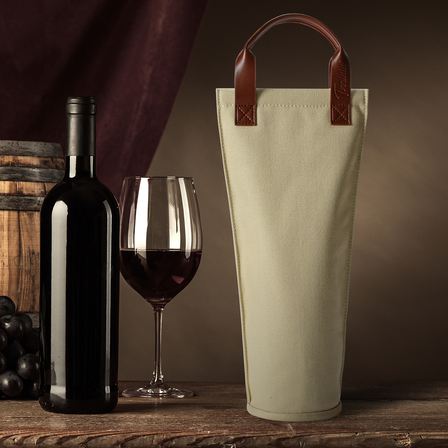 Download Tirrinia Insulated Single Bottle Wine Carrier Tote Cooler ... Yellowimages Mockups