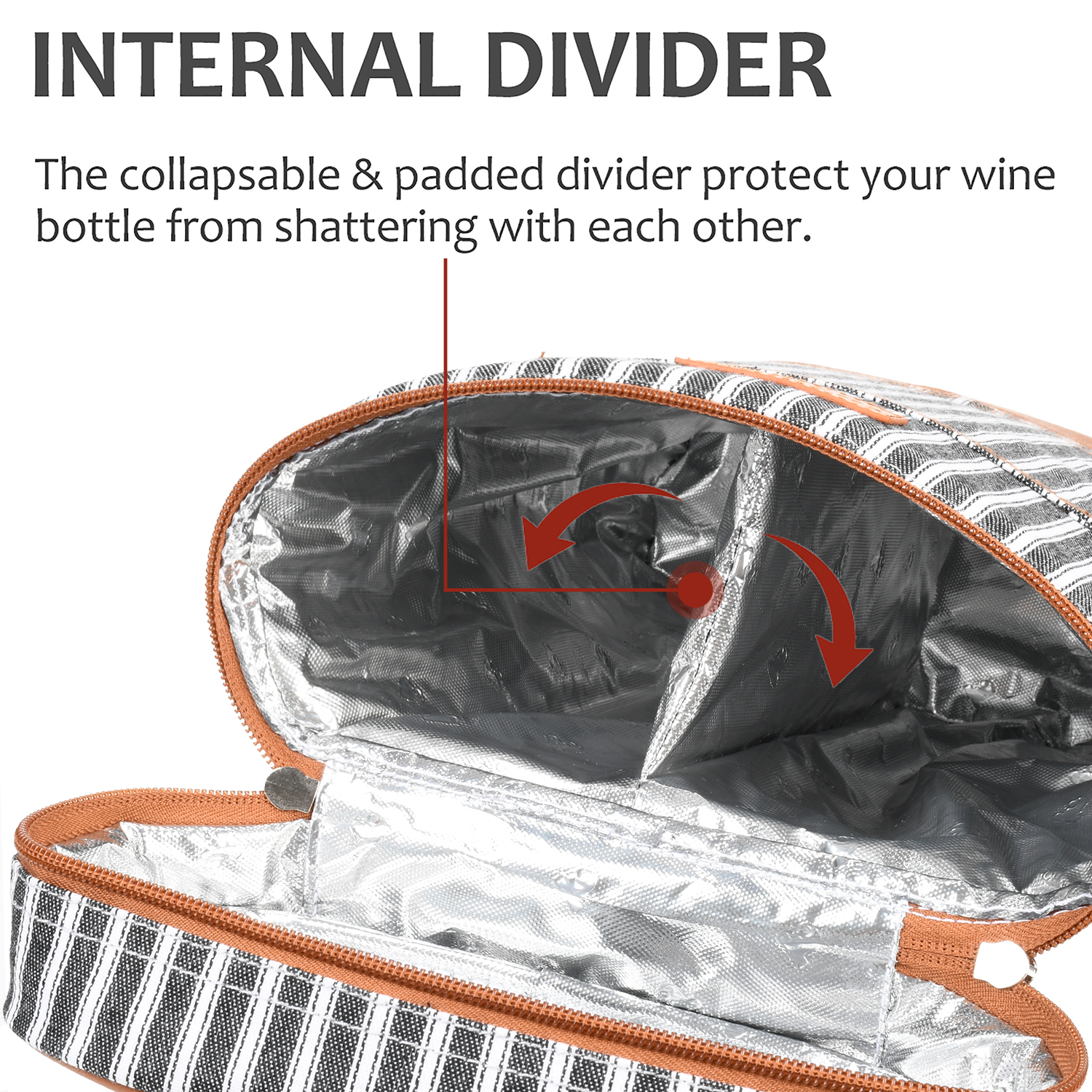 Wine Carrier Bag Insulated 2 Bottle Cooler Protection Carrying Tote Travel - Picture 18 of 79