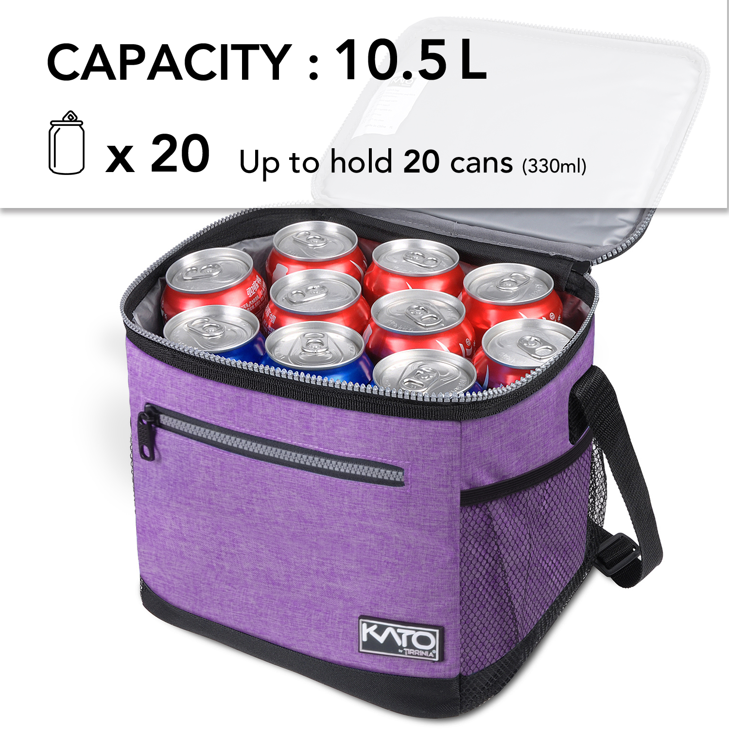 Lunch Bag Tote Box Women Men Boys School Kids Insulated Leakproof Cooler Bag - Picture 116 of 140