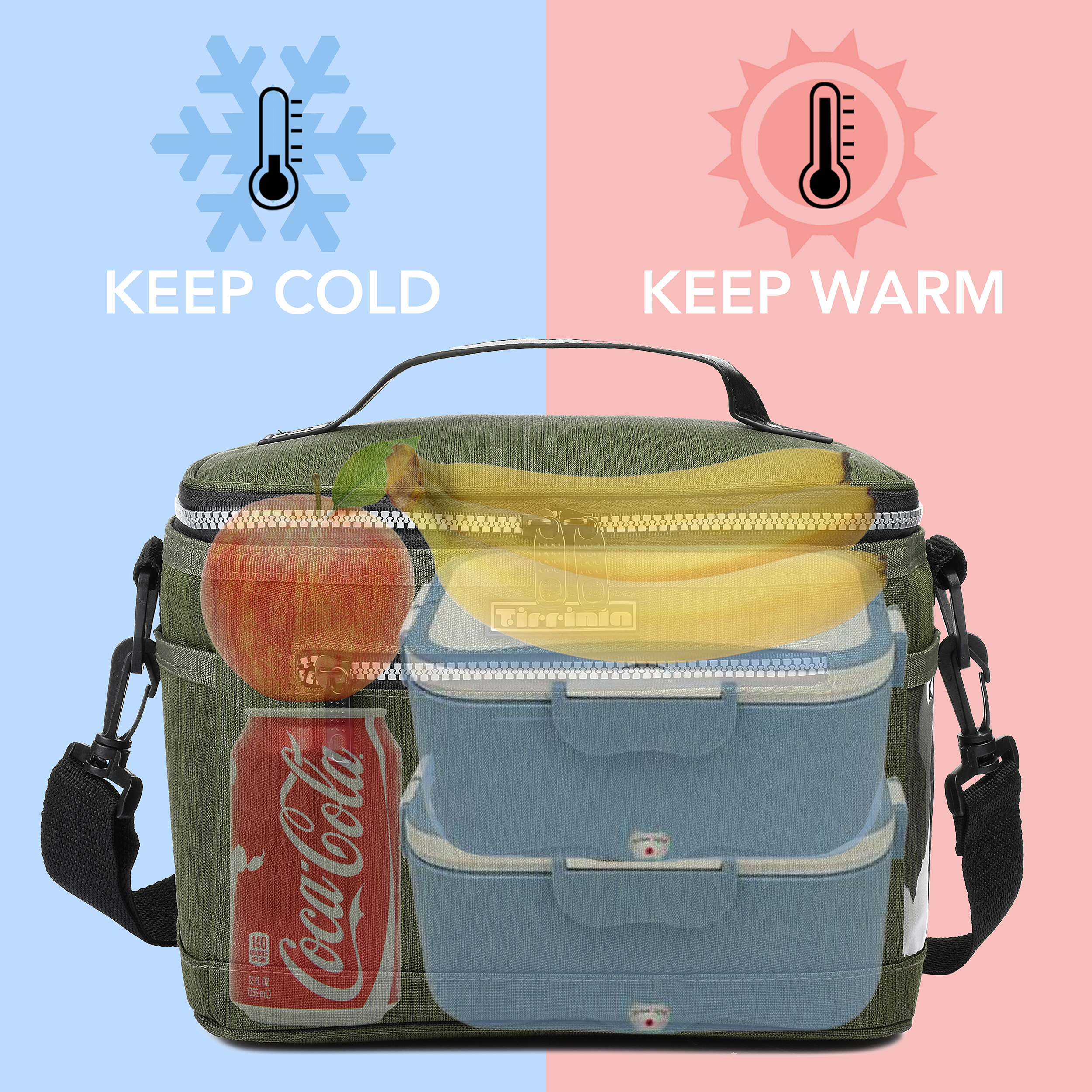 Insulated Lunch Bag Small Lunch Box For Work Office School Men Women Kids Mini - Picture 32 of 60