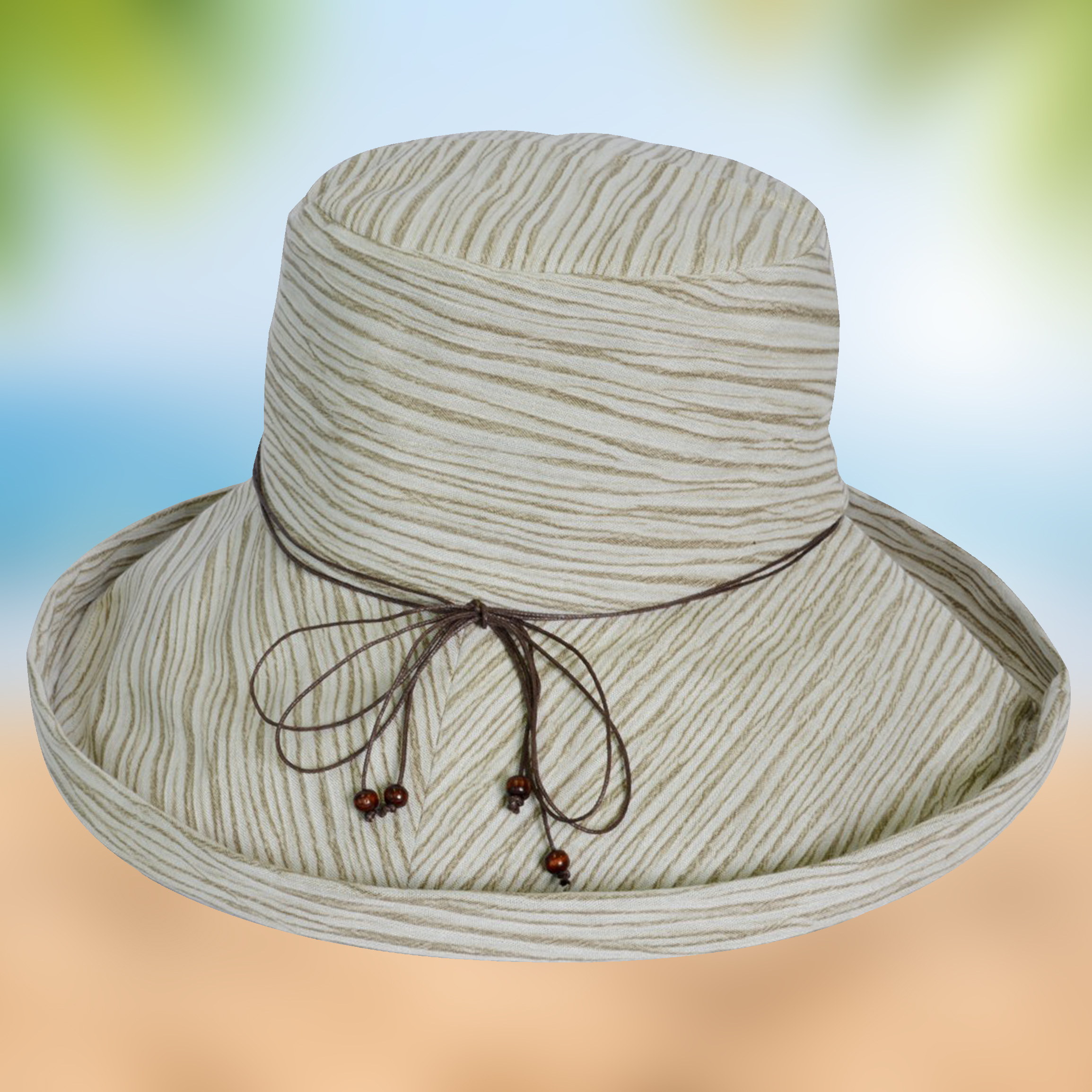 Sun Hat for Women UPF 50+ Sun Protection Floppy Wide Brim Beach Cap Outdoor - Picture 1 of 4