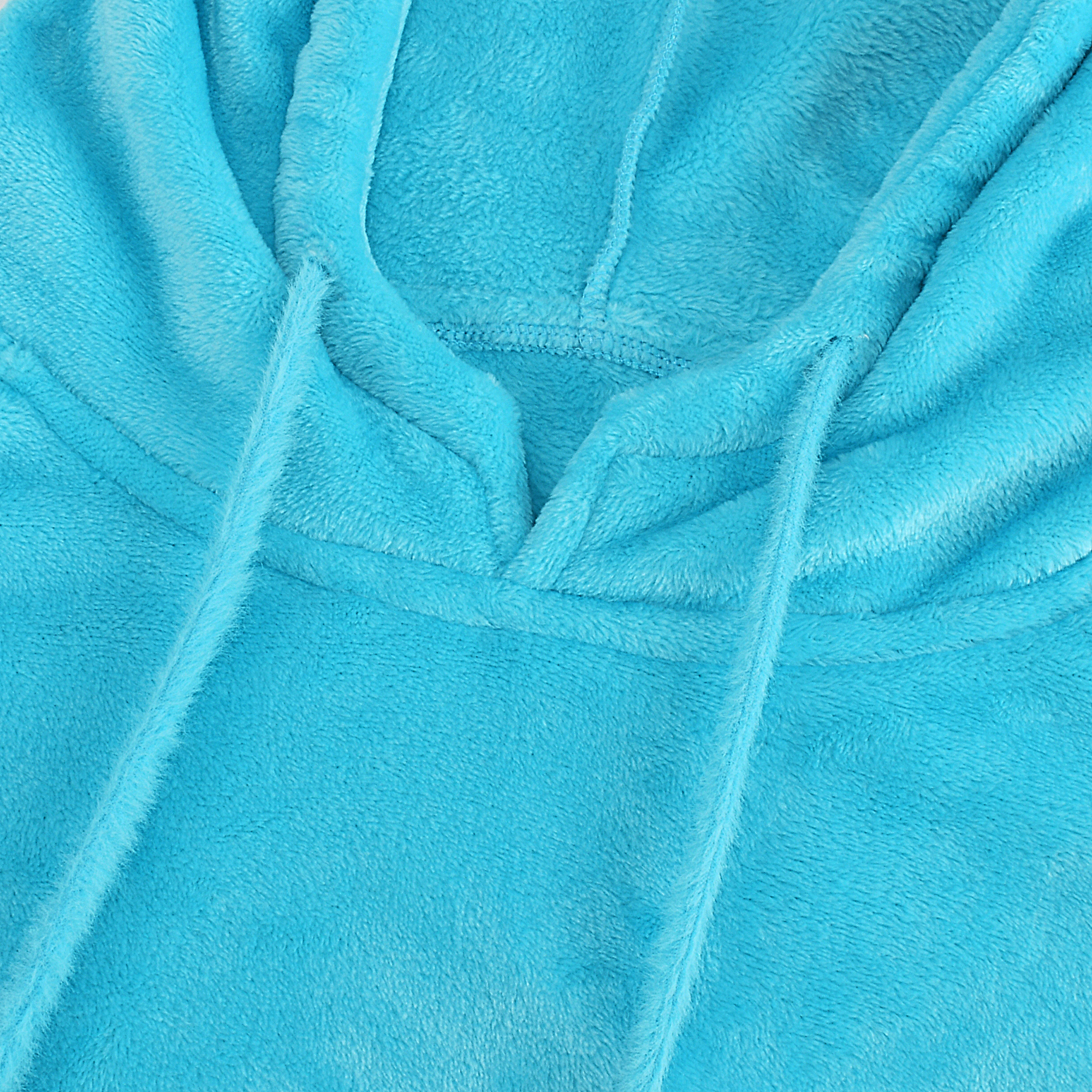Womens Long Sleeve Hooded Hoodie Sweatshirt Winter Warm Pullover Tops Mini Dress - Picture 36 of 77
