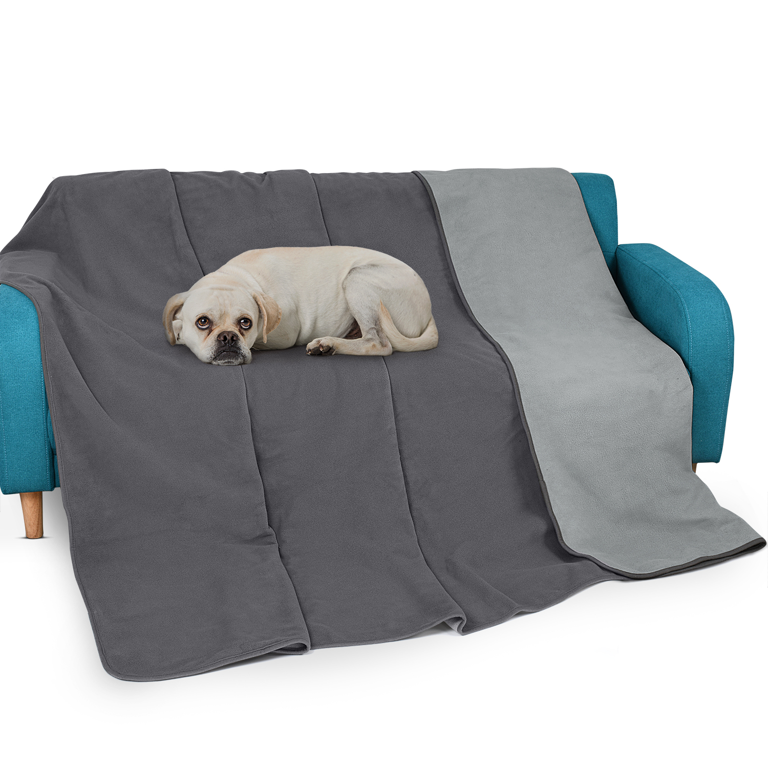 Waterproof Pet Blanket Pee Urine Proof Dog Blanket Soft Reversible