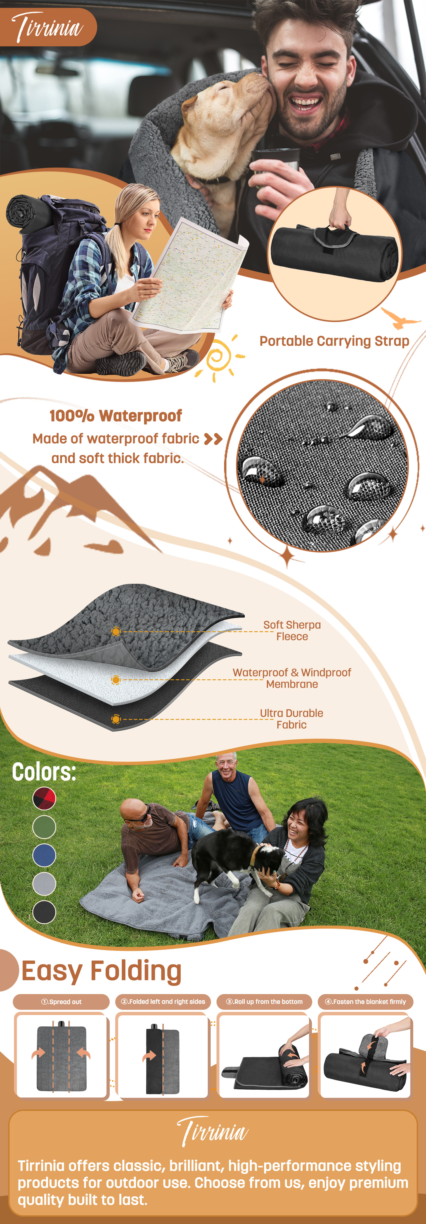 water proof blanket
