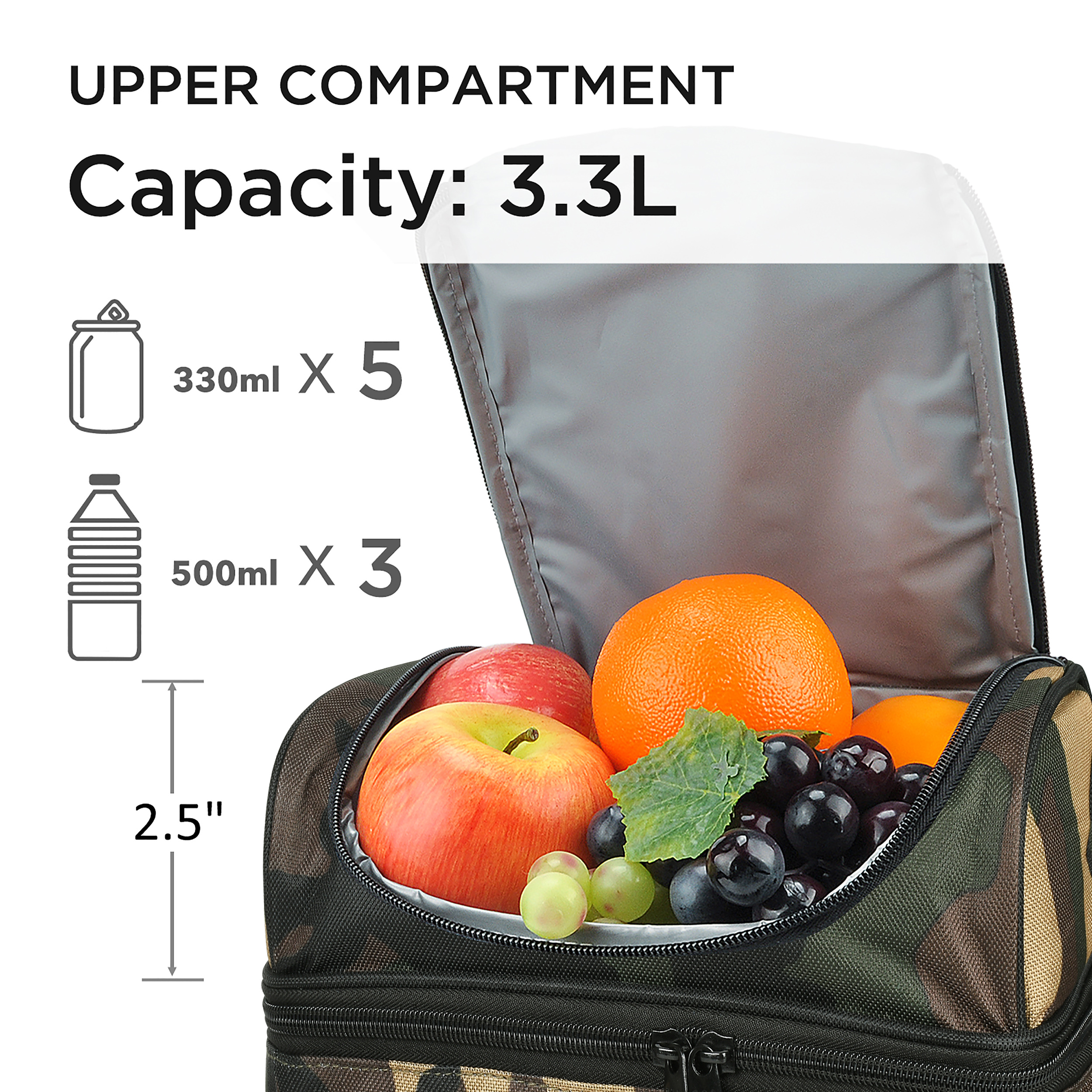 Insulated Lunch Bag Adult Lunch Box for Work School Men Women Kids Leakproof - Picture 9 of 61