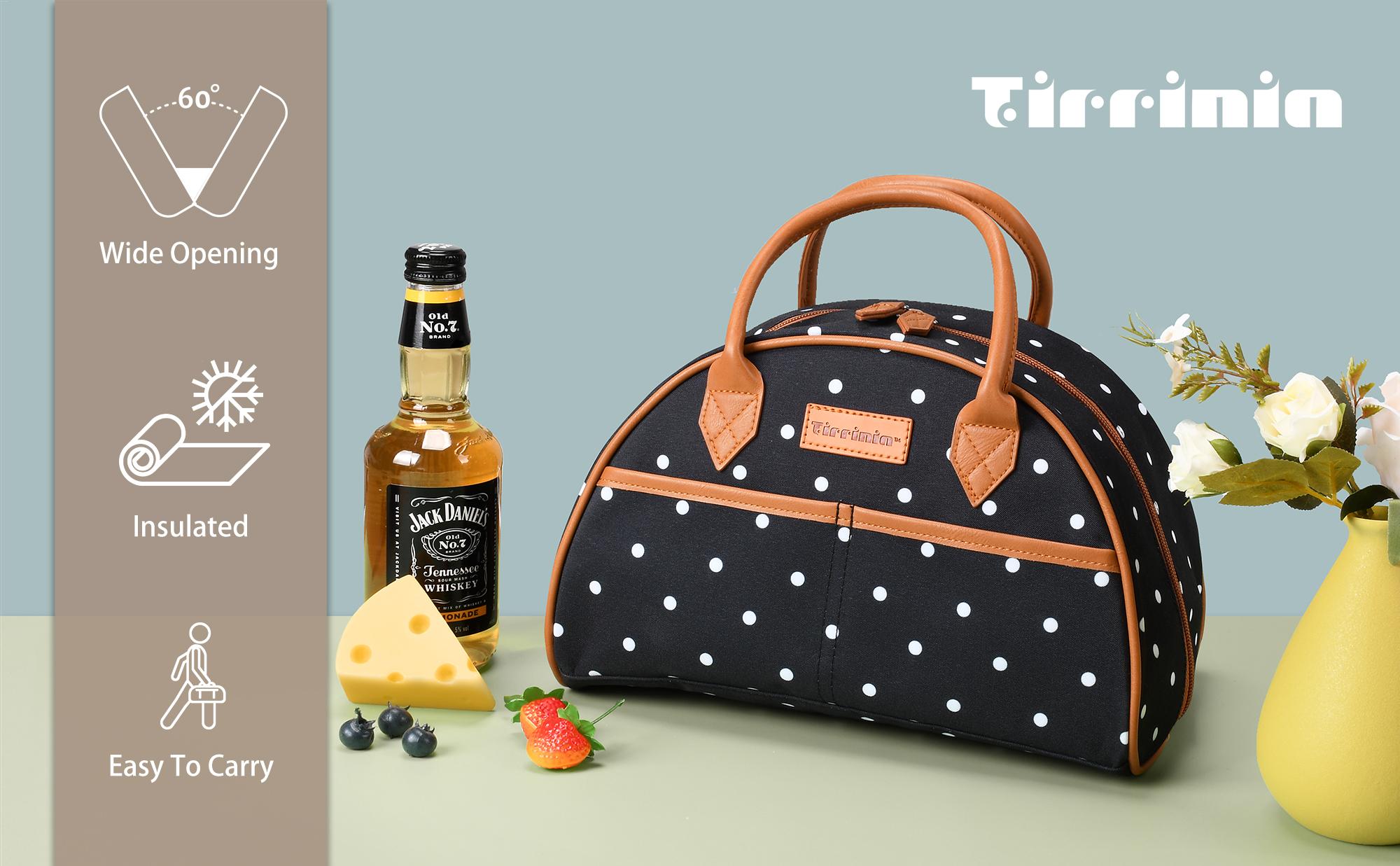 Insulated Lunch Bag Cooler Bag Lunch Tote Lunch Box Work Picnic for Women Men - Picture 11 of 96