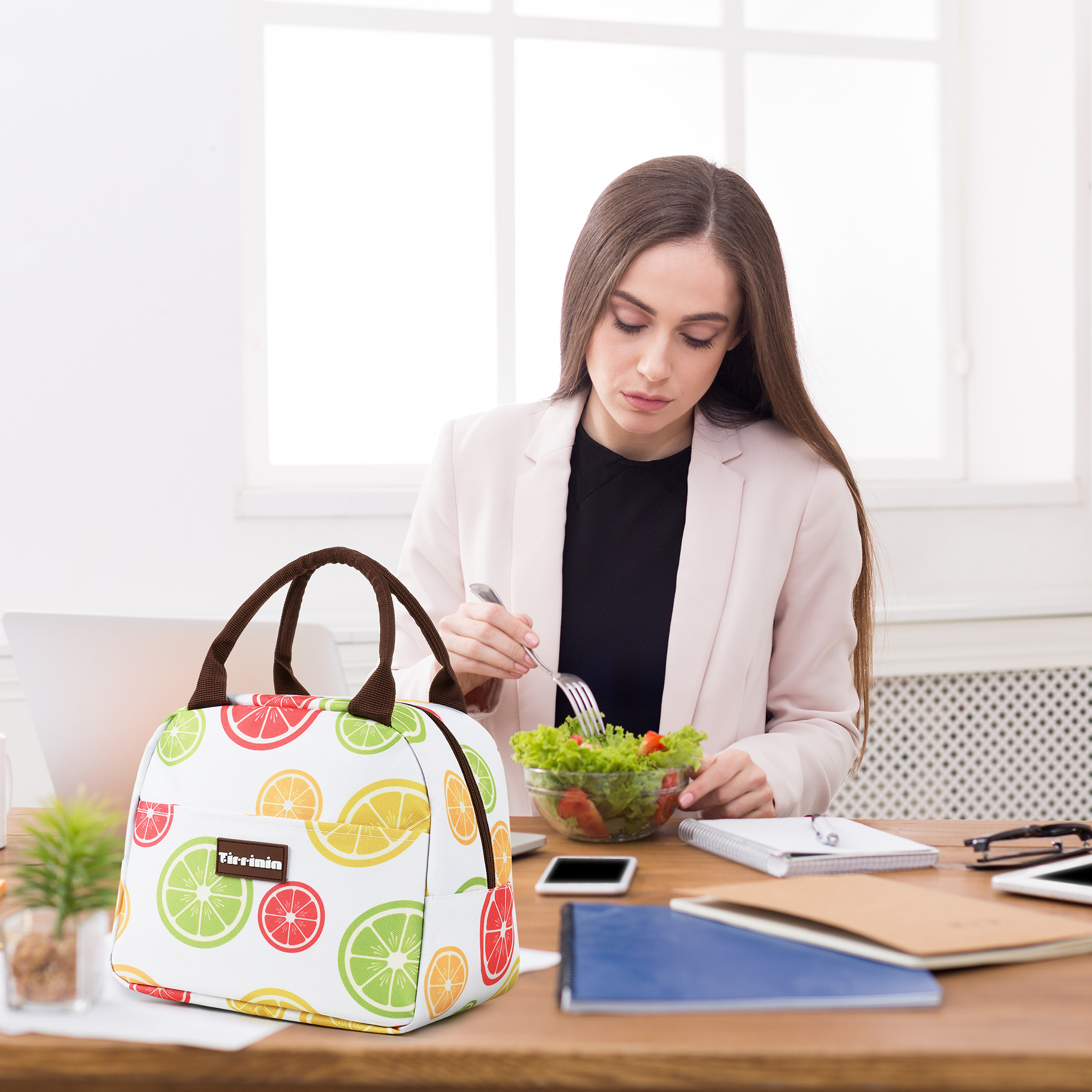 Insulated Lunch Bag Totes Cooler Purse Bento Lunch Box Bag for Women Girl Office - Picture 43 of 43