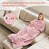 Tirrinia Wearable Blanket for Women and Men,Travel Blanket with Front Pocket - Bild 17 von 28