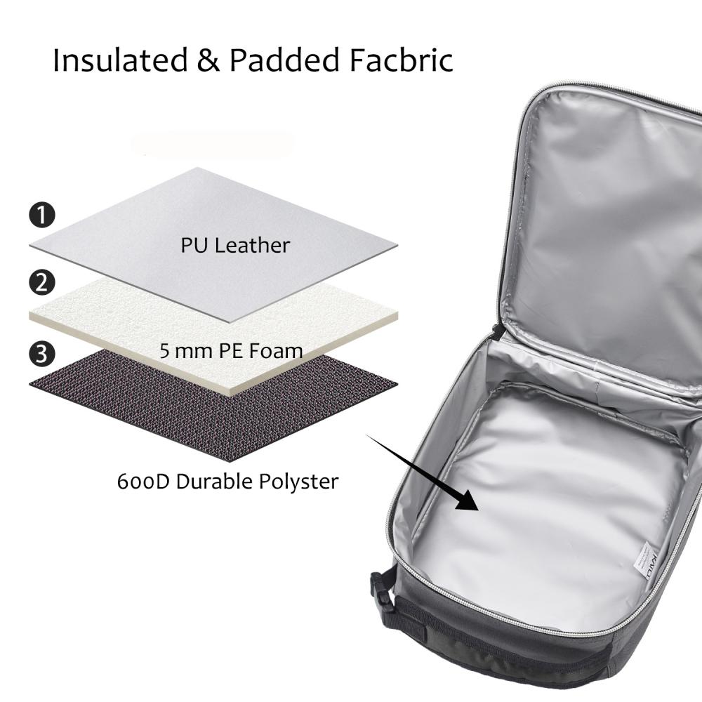 Insulated Lunch Bag Small Bento Box Cooler Tote for Kids Men Women School