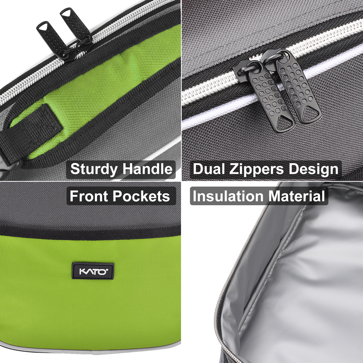 Insulated Lunch Bag Small Lunch Box For Work Office School Men Women Kids Mini - Picture 21 of 39