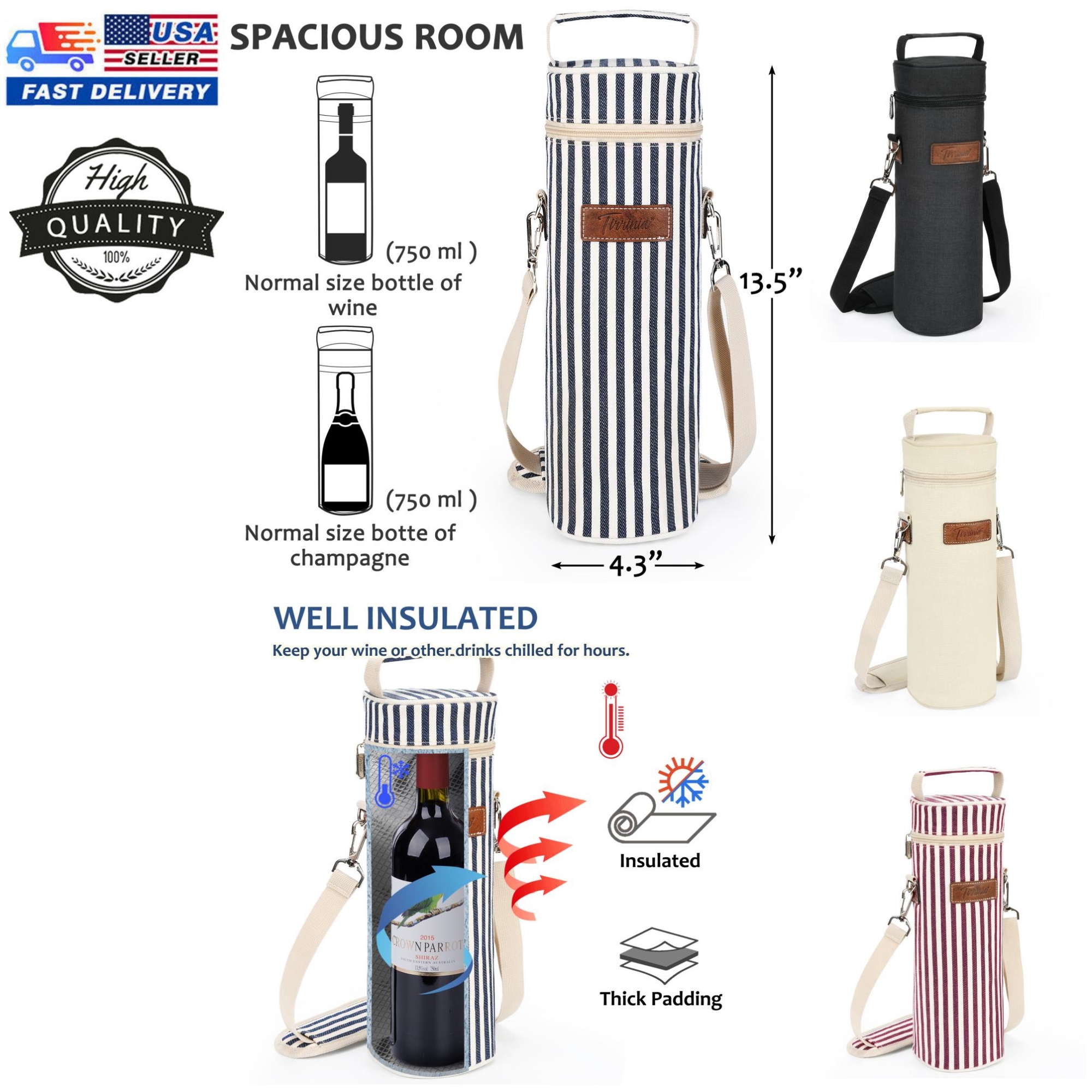 Kato 5-Piece Wine Bottle Opener Set – Corkscrew, Aerator, Pourer, Foil Cutter & Drip Ring