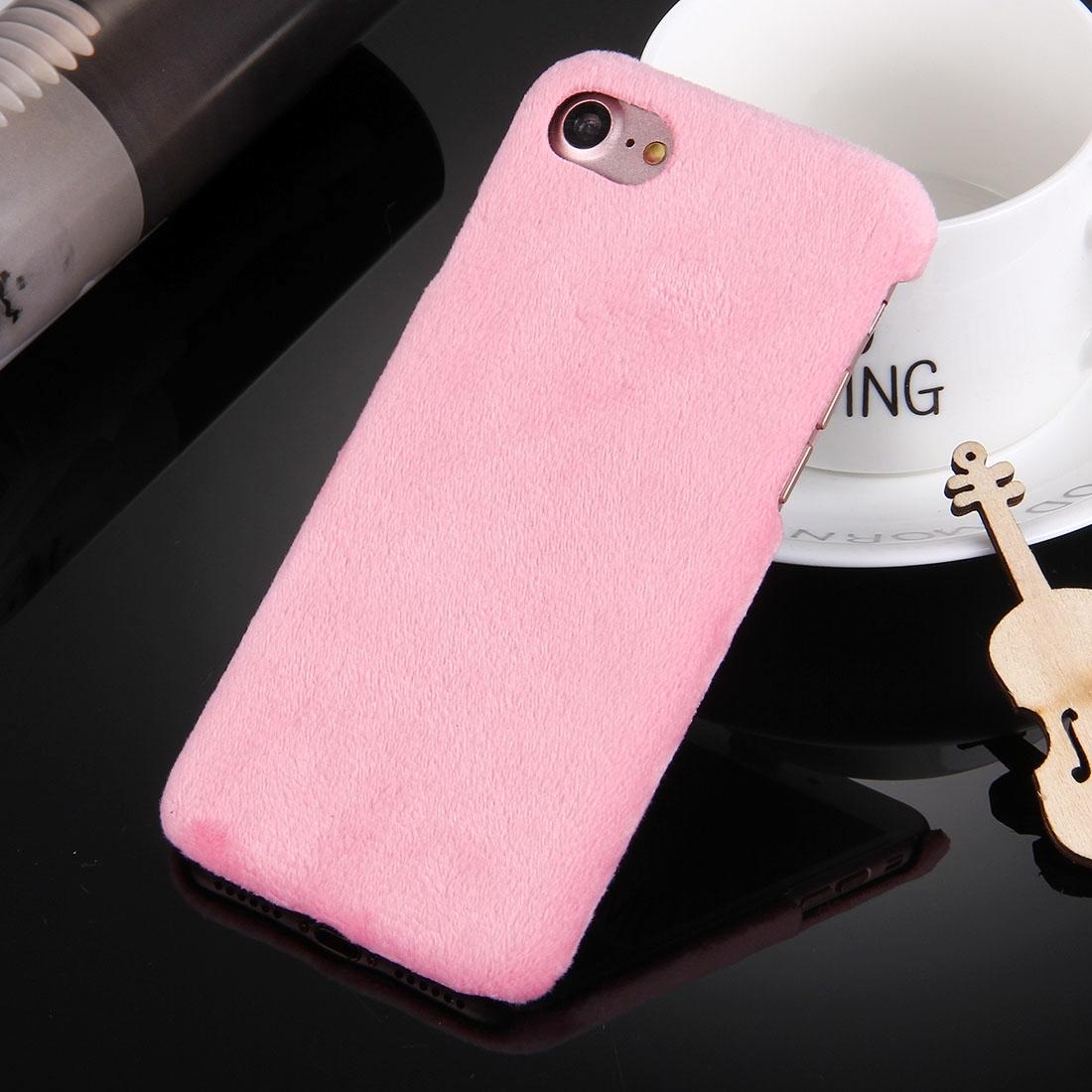 For iPhone SE 5G (2022), SE (2020),8,7 Case,Faux Fur Protective Back Cover - Picture 19 of 19