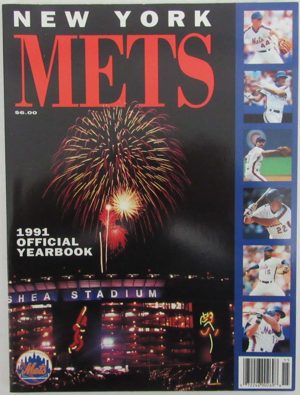 1991 New York Mets Official Year Book 148944 eBay