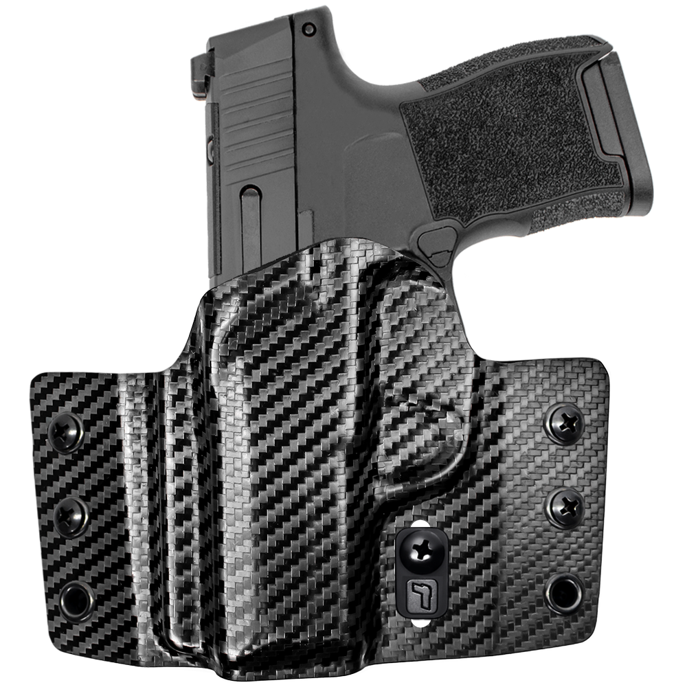 Pro Carry LT RH LH OWB IWB Leather Gun Holster For Sig Sauer P238 w/ Laserguard