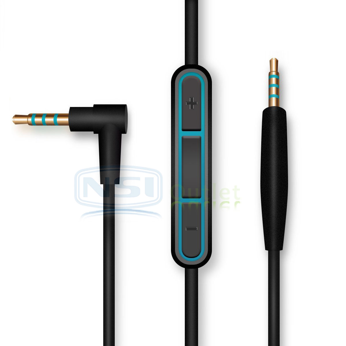 Replacement Audio Cable Wire Cord w/Mic For BOSE 25 QC25