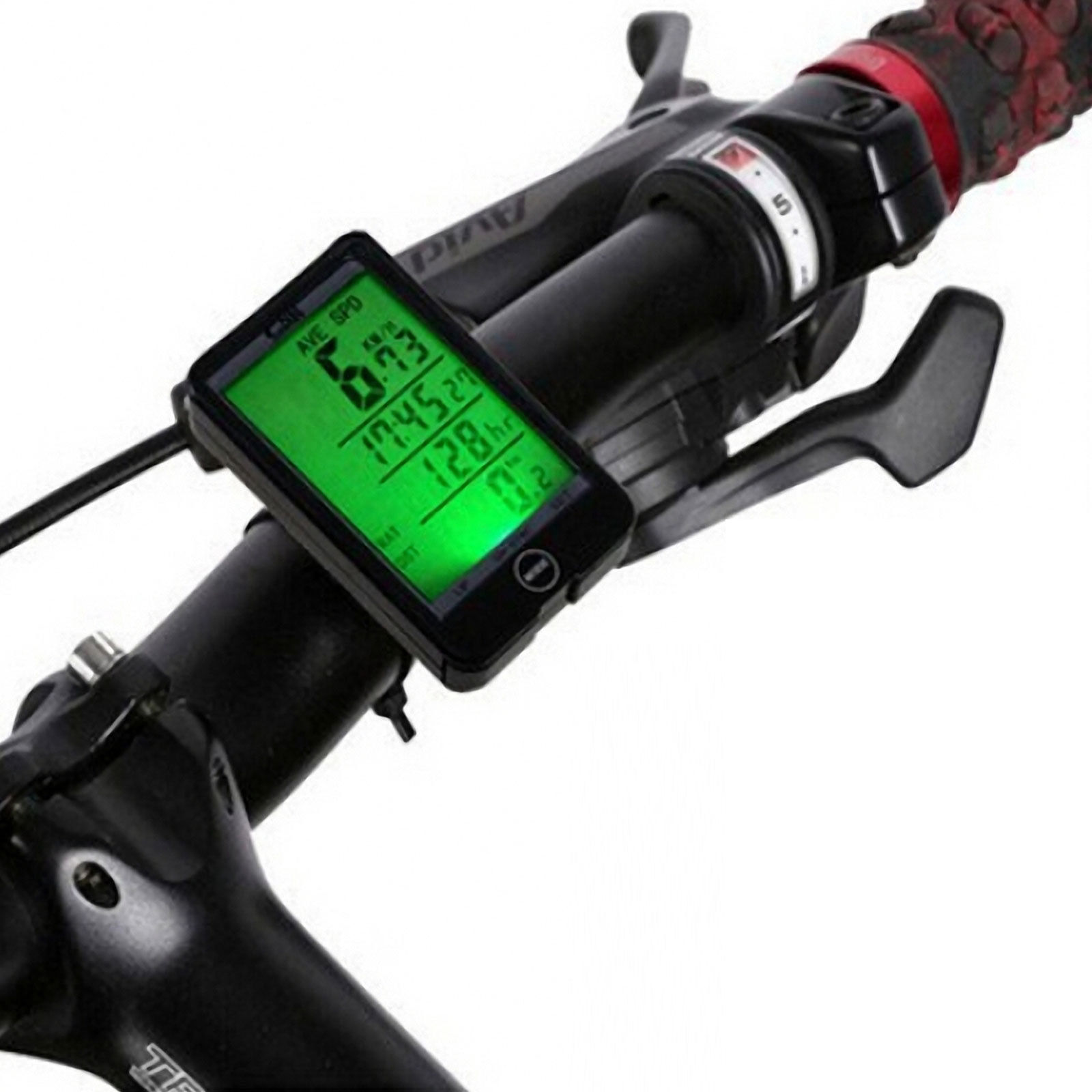 Blacklight LCD Digital Cycle Computer Bicycle Speedometer Odometer