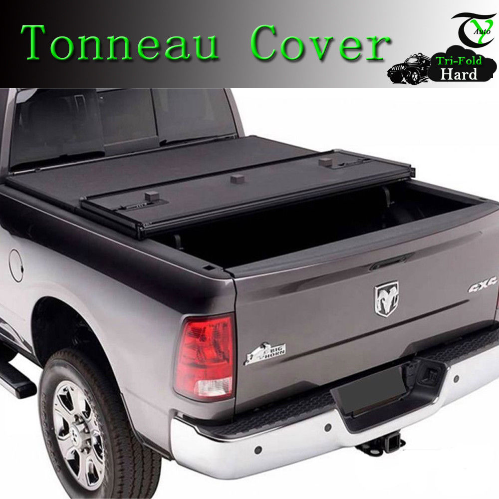 Tri Fold Hard Solid Tonneau Cover For 2004 2006 Gmc Sierra 69 6 Bed Scanlanka Com
