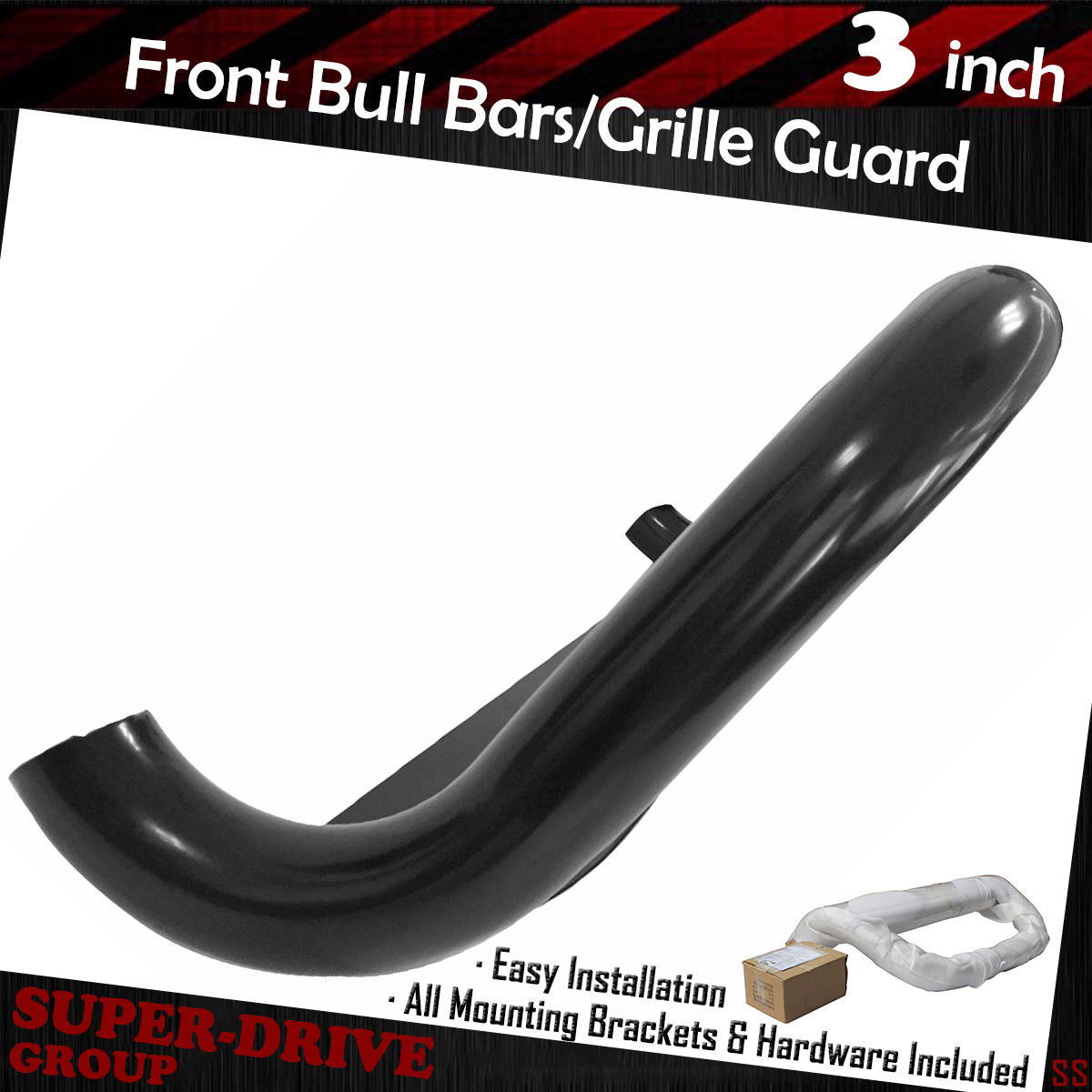 Black Front Bumper Bull Bar For 2015 2018 Chevy Colorado