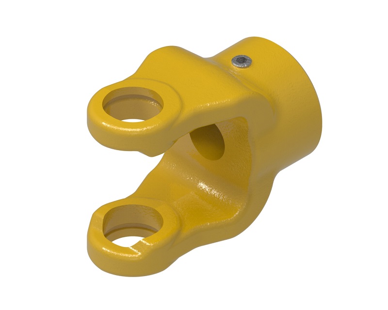 Weasler 11/4" Round Bore 3/8" Keyway & Set Screw Implement Yoke 2 Series 767908216352 eBay