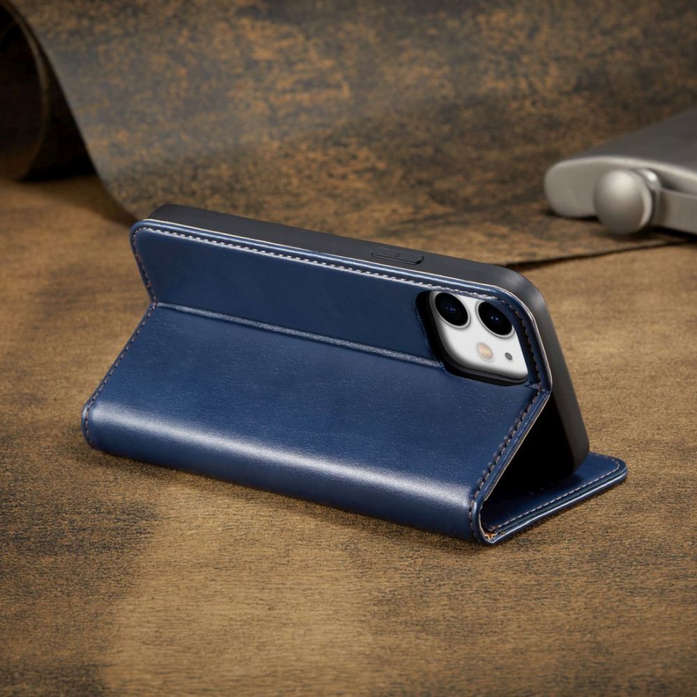 For iPhone 13 Pro Max/13 Pro/13/13 Mini Case Leather Wallet Folio Cover Blue - Picture 20 of 20